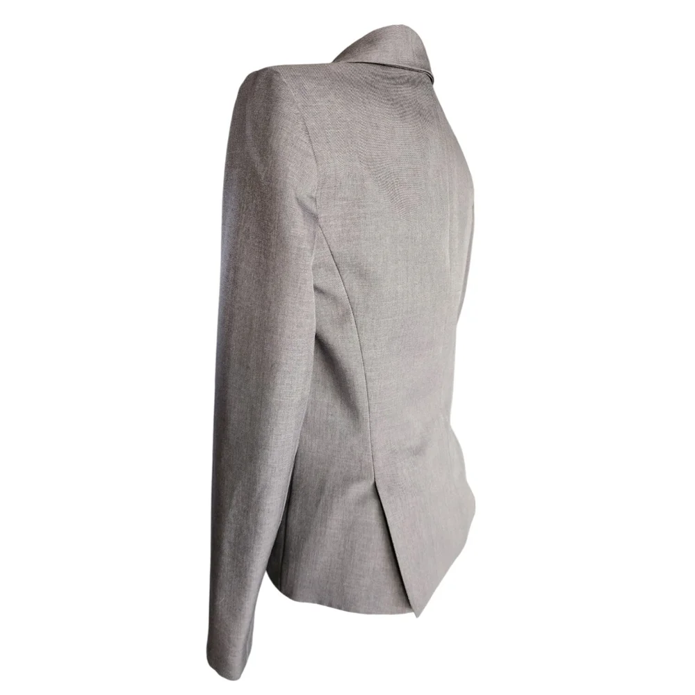 Nine West Suit Separates Career Blazer Jacket Gray Women's 4 - Picture 3 of 11